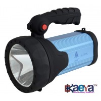 OkaeYa-Akari Ak 7979 75 W Laser Led Rechargeable Search Light Torch (Colour Golden/Blue Any Colour Will be Sent 1 pc depending on Availability)
